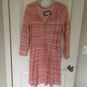 Comfy sweatshirt material dress from Anthro